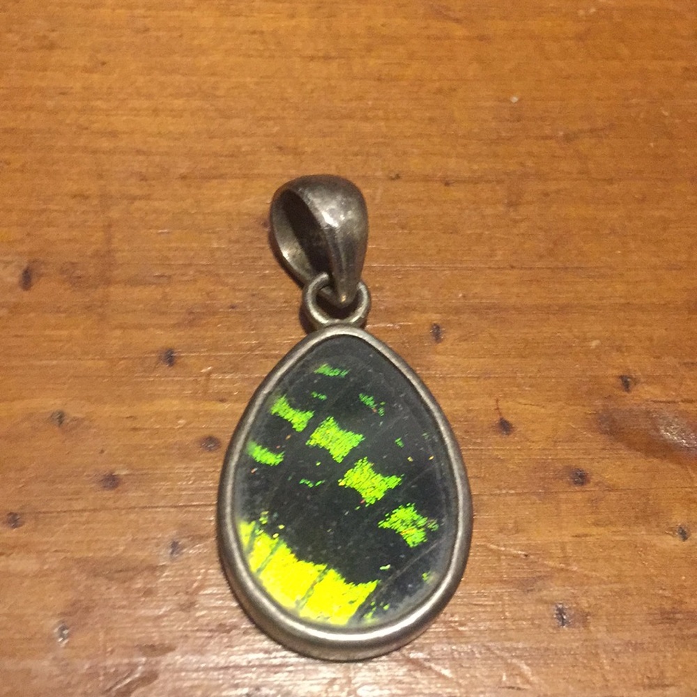 Butterfly wing pendant